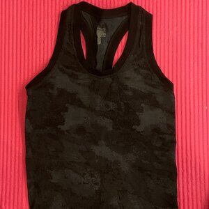 Athleta Black Camo Tank Top